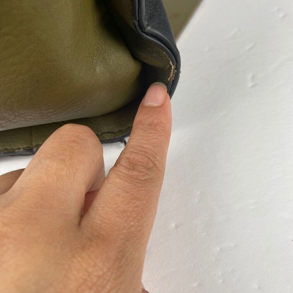 Kelly Moore Women's Large green Bag Monroe Bag Moss Leather - Picture 12 of 16